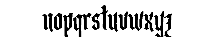 Dravyn Font LOWERCASE