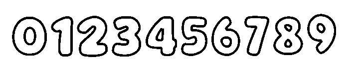 Drawing Cookie Regular Font OTHER CHARS