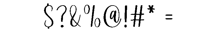 Drawing Handmade Font OTHER CHARS
