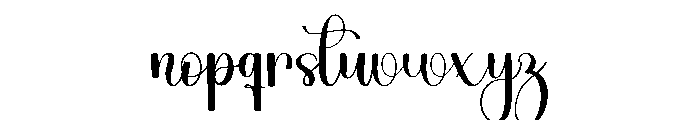 Drawing Handmade Font LOWERCASE