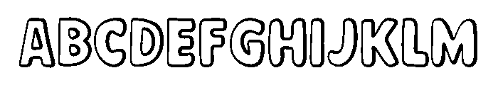Drawing Jelek Regular FONT