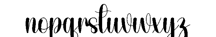 Drawing Sketchy Font LOWERCASE