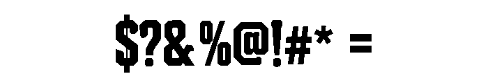 Draxovent Font OTHER CHARS