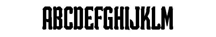 Draxovent Font UPPERCASE