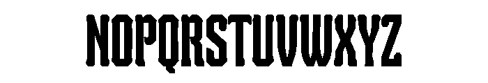 Draxovent Font UPPERCASE
