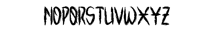 Drazel Regular Font UPPERCASE
