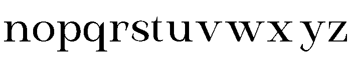 Drazelle Regular Font LOWERCASE