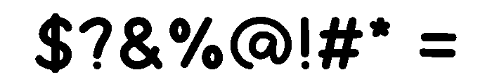 Dread Night Font OTHER CHARS