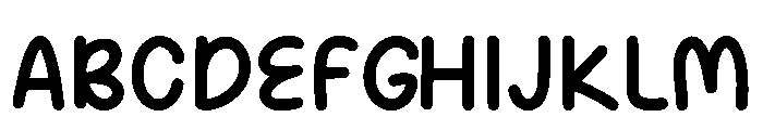 Dread Night Font UPPERCASE