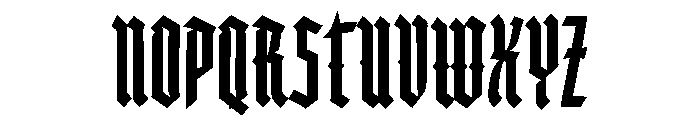 Dreadspire Font UPPERCASE