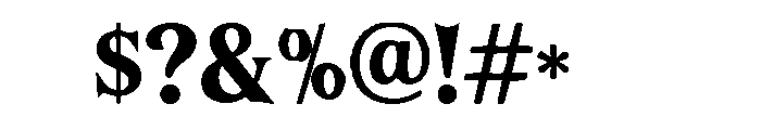 Dreadveil Regular Font OTHER CHARS