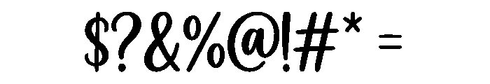 Dream Baby Font OTHER CHARS