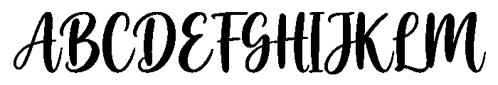 Dream Baby Font UPPERCASE