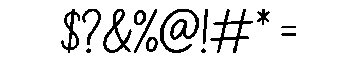 Dream Blossom Font OTHER CHARS