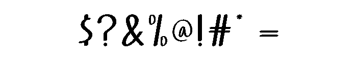 Dream Brownies Font OTHER CHARS