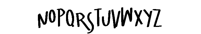 Dream Brownies Font UPPERCASE