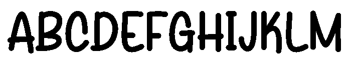Dream Candy Font UPPERCASE