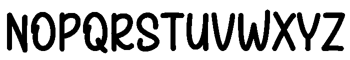 Dream Candy Font UPPERCASE