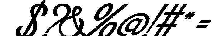 Dream Cathers Regular Font OTHER CHARS