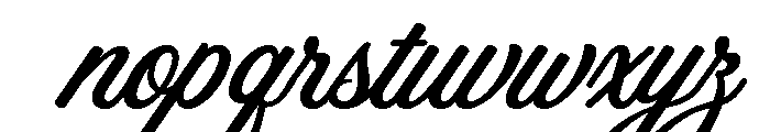 Dream Cathers Regular Font LOWERCASE