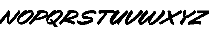 Dream Crush Regular Font UPPERCASE