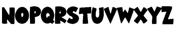 Dream Cutout Font UPPERCASE