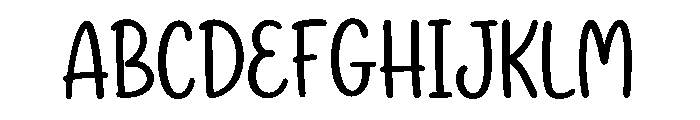 Dream Daisy Font UPPERCASE