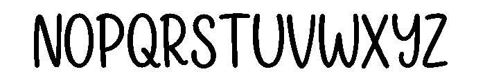Dream Daisy Font UPPERCASE