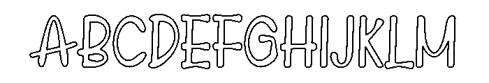 Dream Doodle Font UPPERCASE
