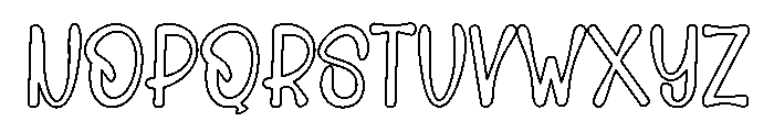 Dream Doodle Font UPPERCASE