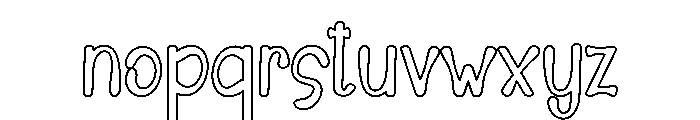 Dream Doodle Font LOWERCASE