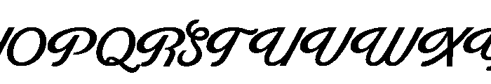 Dream Falling Regular Font UPPERCASE