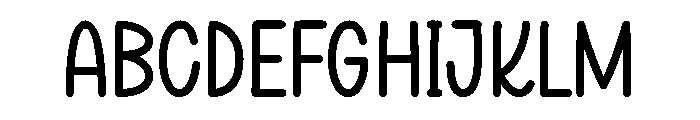 Dream Happily Font UPPERCASE