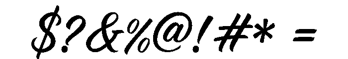Dream Nothing Less Font OTHER CHARS