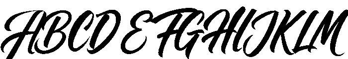 Dream Nothing Less Font UPPERCASE