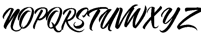 Dream Nothing Less Font UPPERCASE