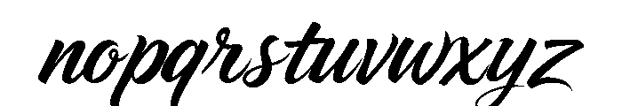 Dream Nothing Less Font LOWERCASE