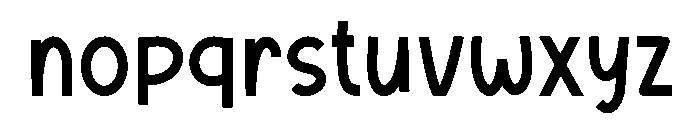 Dream Oasis Font LOWERCASE