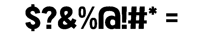 Dream Savage Font OTHER CHARS