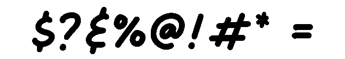 Dream Soul Font OTHER CHARS