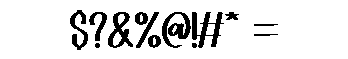 Dream State Regular Font OTHER CHARS