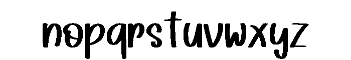 Dream State Regular Font LOWERCASE