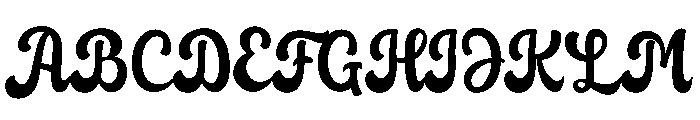 Dream Vintage Font UPPERCASE