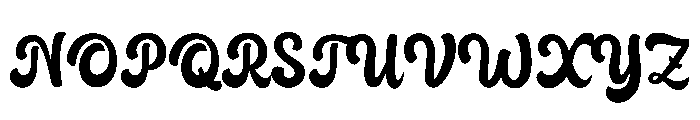 Dream Vintage Font UPPERCASE