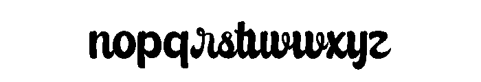 Dream Vintage Font LOWERCASE
