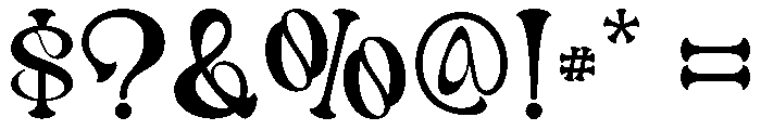 Dream theatrion Font OTHER CHARS