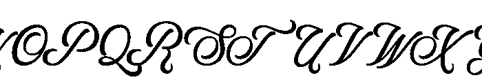 DreamCathers-Regular Font UPPERCASE