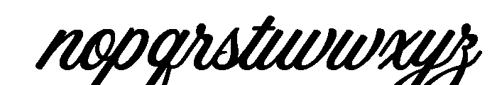DreamCathers-Regular Font LOWERCASE