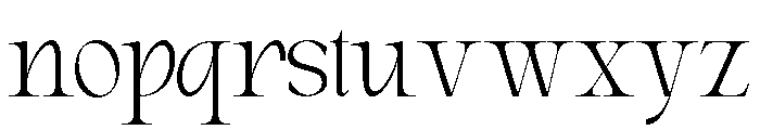 DreamMorish-Regular Font LOWERCASE