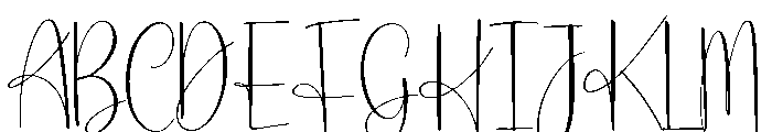 Dreamback Font UPPERCASE
